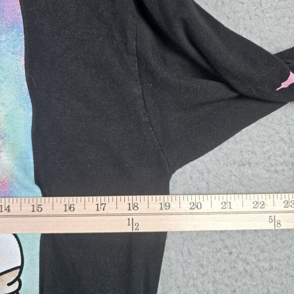 Rick and Morty Ripple Junction Long Sleeve Graphic Shirt Black M Adult Swim - Picture 5 of 15